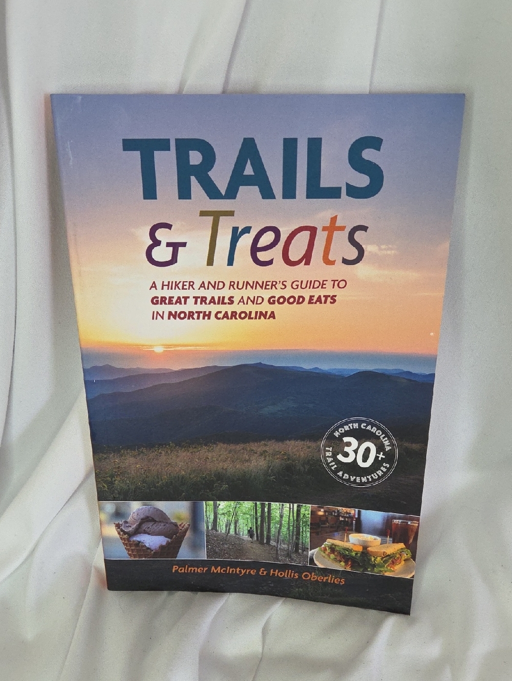North Carolina Trails & Treats Travel Guide - Sunset Cover Like New